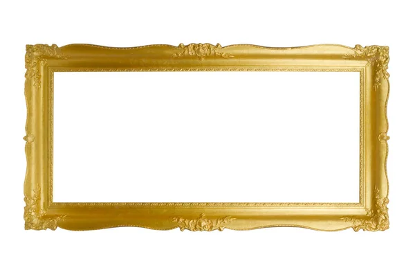 Quadro dourado barroco — Fotografia de Stock
