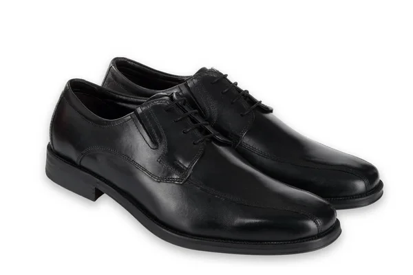 Zapatos de hombre negro — Foto de Stock