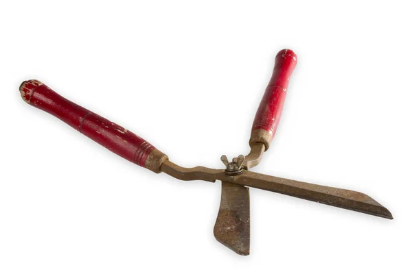 Old rusty Secateur — Stock Photo, Image