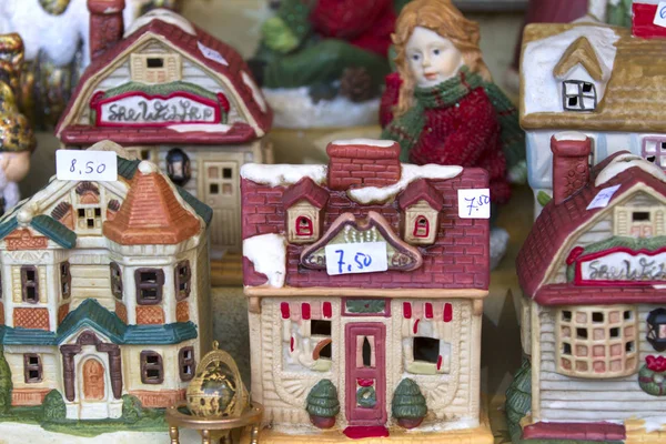 Casa decorativa em miniatura — Fotografia de Stock
