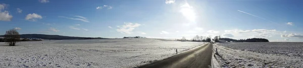 ドイツの美しい冬の風景 — ストック写真