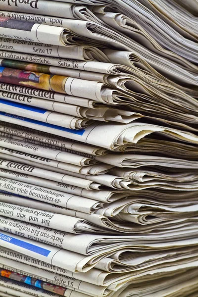 Newspaper as background — Stock Photo, Image