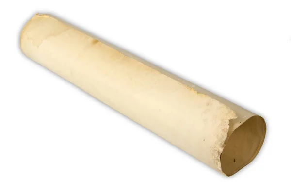 Rolled old Paper — Stock Photo, Image