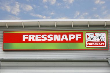 Fressnapf hayvan yemi için ticaret Logo