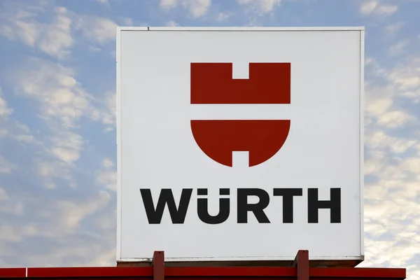 Logotipo del negocio Wuerth — Foto de Stock