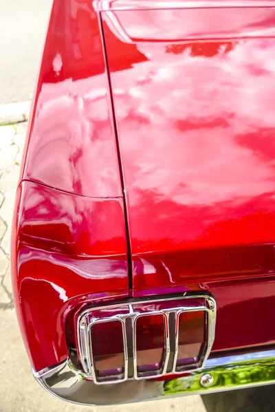 Detalle del clásico Ford Mustang — Foto de Stock