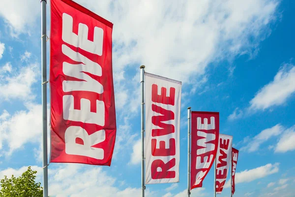 Bandiere REWE — Foto Stock