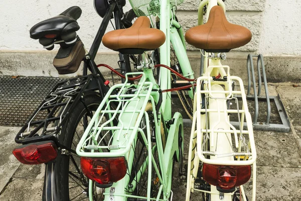 Parkering cykel — Stockfoto