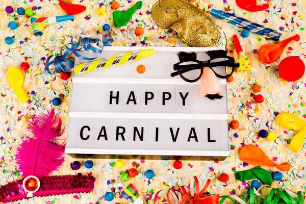 FELIZ CARNEVAL — Foto de Stock