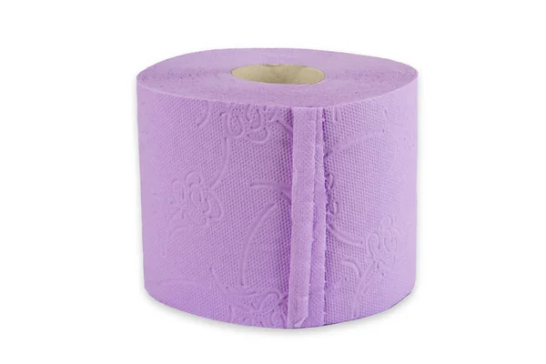 Papel higiénico púrpura — Foto de Stock