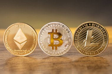 Bitcoin Ethereum Litecoin