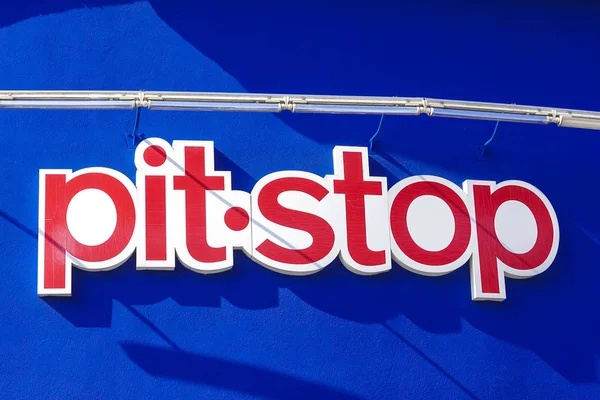 Pitstop Logo — Foto Stock