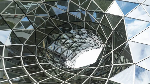 Architecture in shopping center MyZeil — Stock Photo, Image