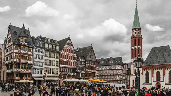 Plaza Roemer en Frankfurt — Foto de Stock