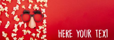 Komik Maskeli Patlamış Mısır