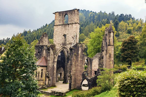 Blackforest Allerheiligen 'de tarihi yıkıntı 