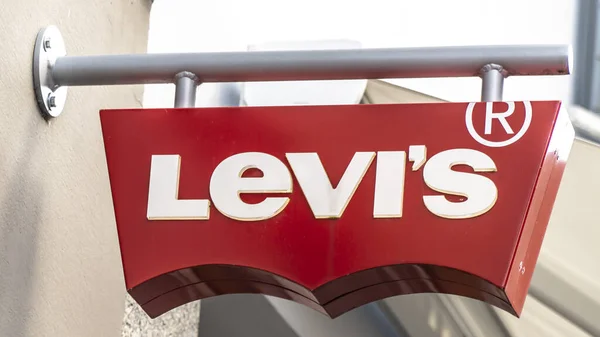 Trier Germany September 2019 Levis Logo Shop Trier — ストック写真