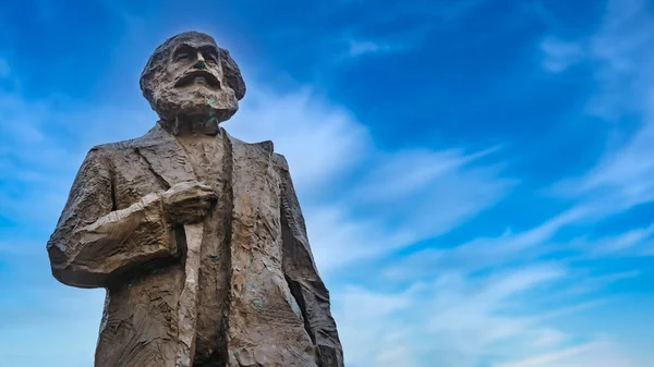 Trier Germania Settembre 2019 Statua Del Famoso Comunista Karl Marx — Foto Stock