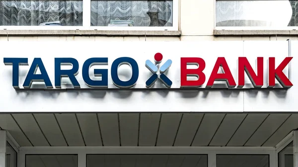 Trier Germany September 2019 Targo Bank Sign Targo Bank German — Stock Fotó