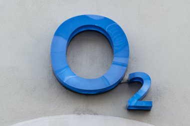 TRIER, GERMANY - SEPTEMBER 13, 2019: 2 shop in TRIER. O2 is a European telecommunications company, specialized in mobile telephony owned by Telefonica