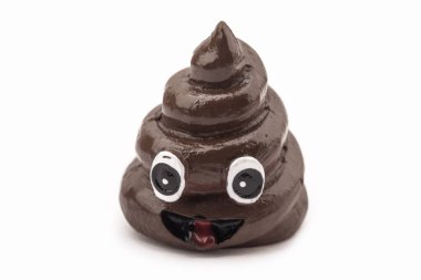 Funny Shit object over bright background