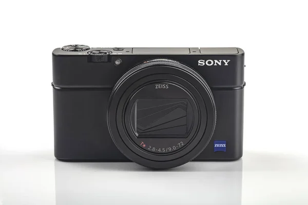 Huettenberg Alemanha Abril 2020 Sony 100 Câmara Compacta Premium Sony — Fotografia de Stock