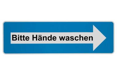 Konsept: Haende waschen Almanca 