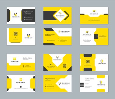 Kartvizit şablonları kümesi Tasarla