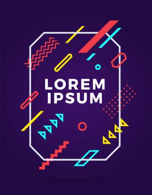 Kapak modern soyut tasarım şablonu.