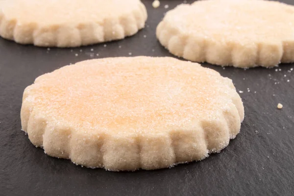 Hembakt skotska söta shortbread — Stockfoto