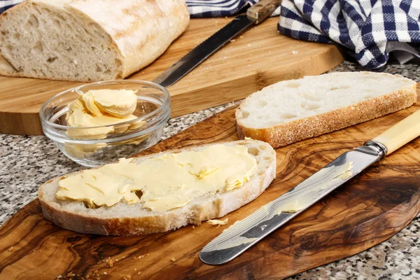 Home baked irish sourdough bread — Stock Photo, Image