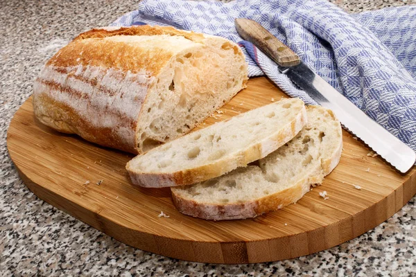 Huis gebakken Ierse zuurdesem brood — Stockfoto