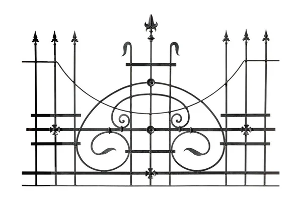 Decorative forged fencing. — Stock Photo, Image