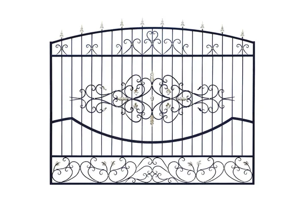 Metal  wrought fencing. — Stock Photo, Image