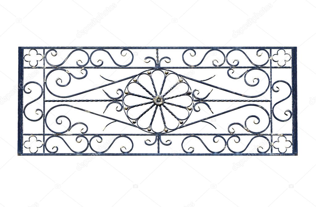 Decorative handrails, fences.