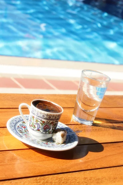 Traditioneller türkischer Kaffee — Stockfoto