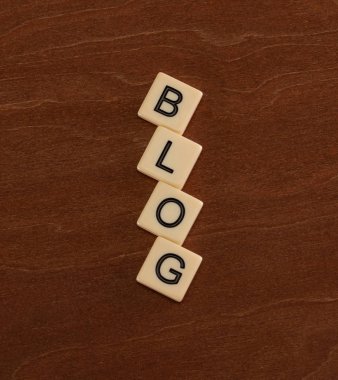 Kişisel Blog başlık. Sosyal ağ kavramı.