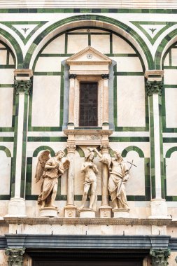 Basilica di Santa Maria del Fiore (Çiçek Aziz Mary Bazilikası), Floransa, İtalya mimari detayları