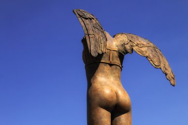 29.04.2016 - Lehçe heykeltıraş Igor Mitoraj Antik şehir, Pompeii, İtalya görüntülenen tarafından sanat 