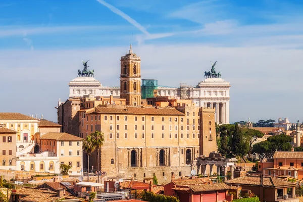 La città di Roma vista dal Colle Palatino — Foto Stock