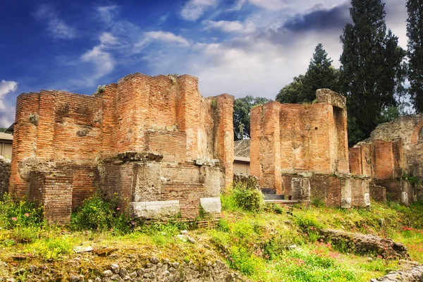 The ruins of the ancient town of Pompeii, Italy — Stock Photo, Image