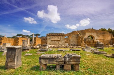 Basilica Fulvia Roman Forum, İtalya kalıntıları