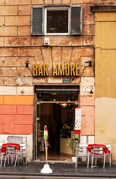 30.04.2016 - cafe / bar in rom, italien — Stockfoto