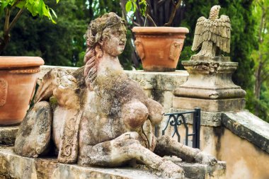 Villa D'Este Tivoli, İtalya için bahçelerde heykeli