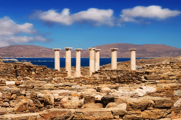 The House of Dionysus on Delos island, Greece — Φωτογραφία Αρχείου