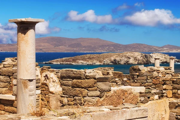 Delos, Yunanistan adada antik kalıntılar