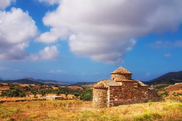 Templom Agios Nikolaos-Naxos sziget, Görögország — Stock Fotó