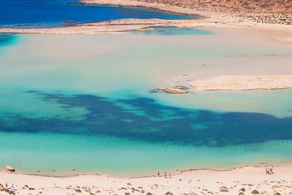 クレタ島、ギリシャで有名な浴槽ラグーン — ストック写真