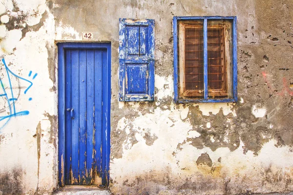 9.9.2016 - レティムノ、クレタ島の古い町の一般的なアーキテクチャ — ストック写真
