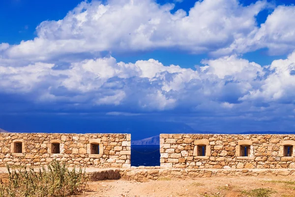 Fortezza av Rethymnon - den venetianska fästningen i den gamla stadskärnan i Rethymnon, Crete — Stockfoto